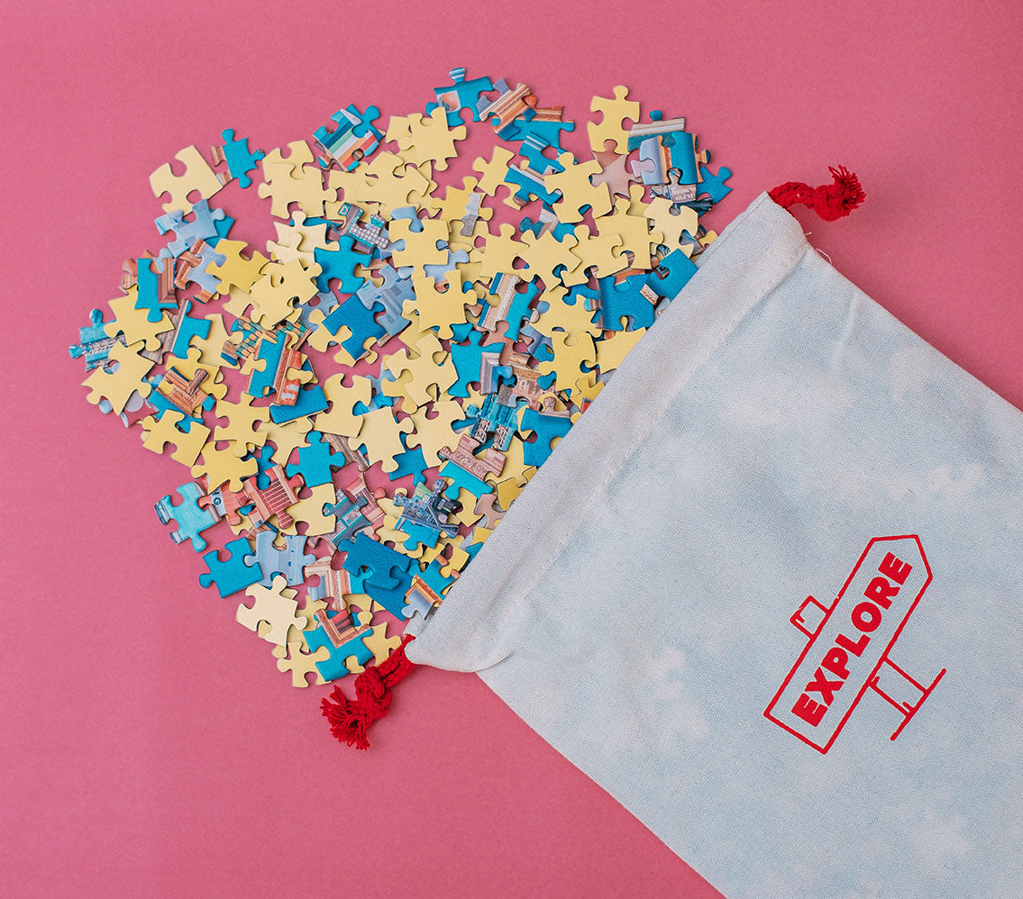 Puzzle Piece Pouch AccidentallyWesAnderson Puzzle Piece Pouch AccidentallyWesAnderson
