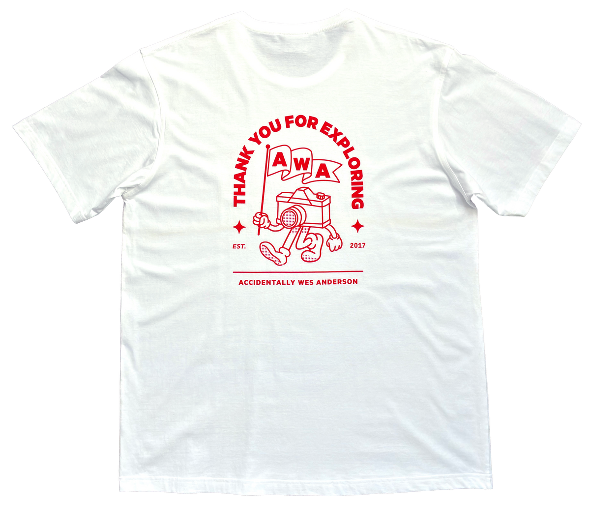 Short Sleeve Men's T-Shirt (White) – AccidentallyWesAnderson