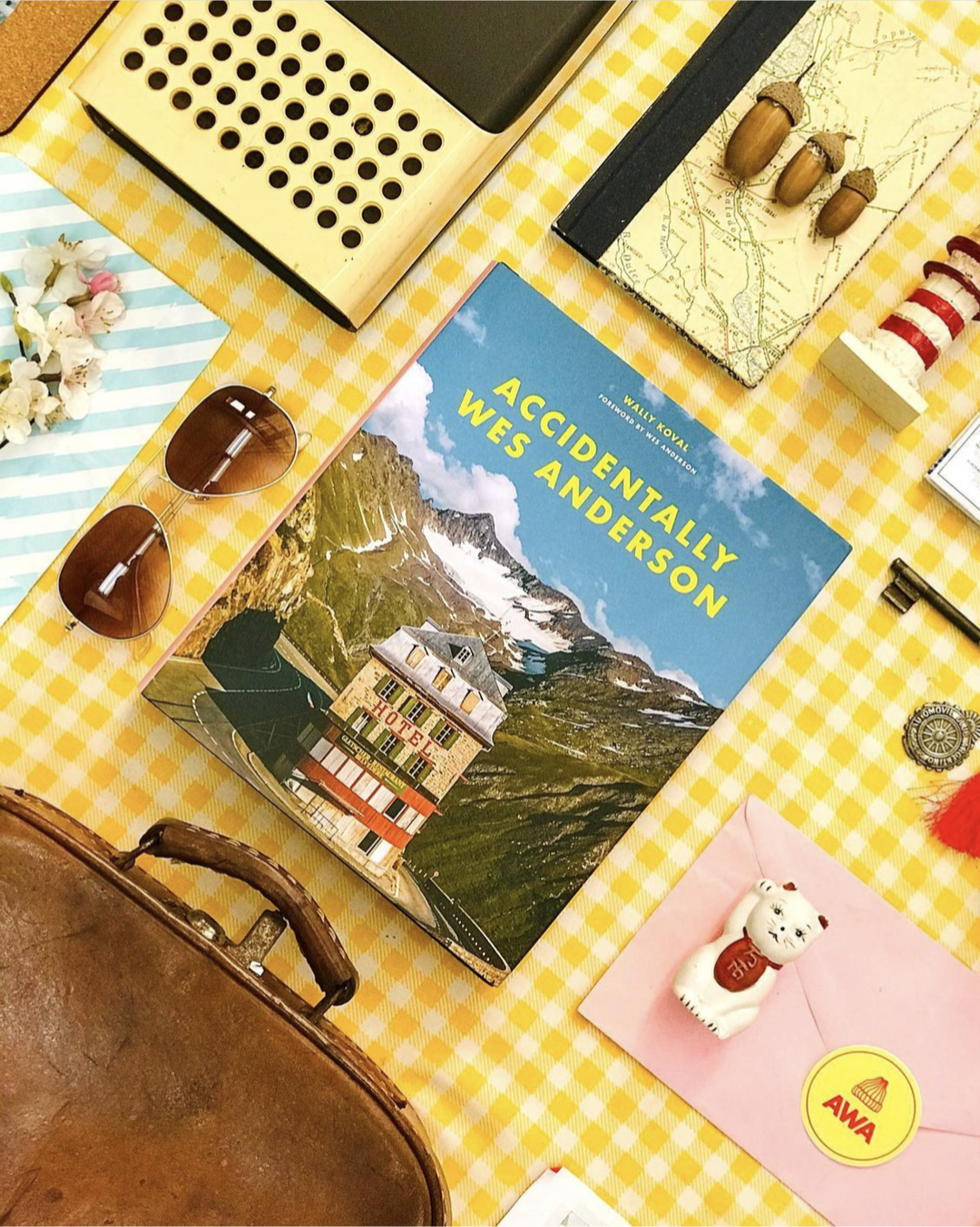 AWA, The Book & Postcard Set