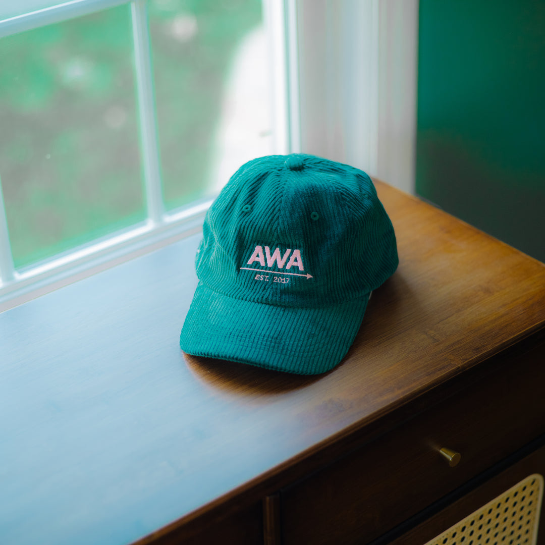 Corduroy Cap (Green)