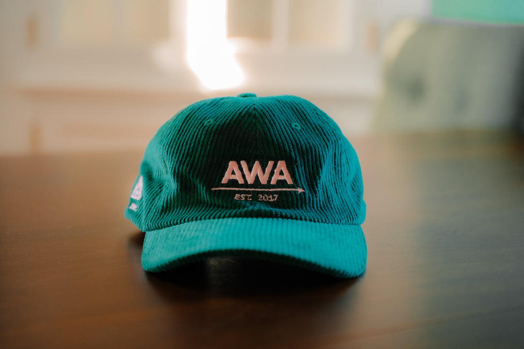 Corduroy Cap (Green)