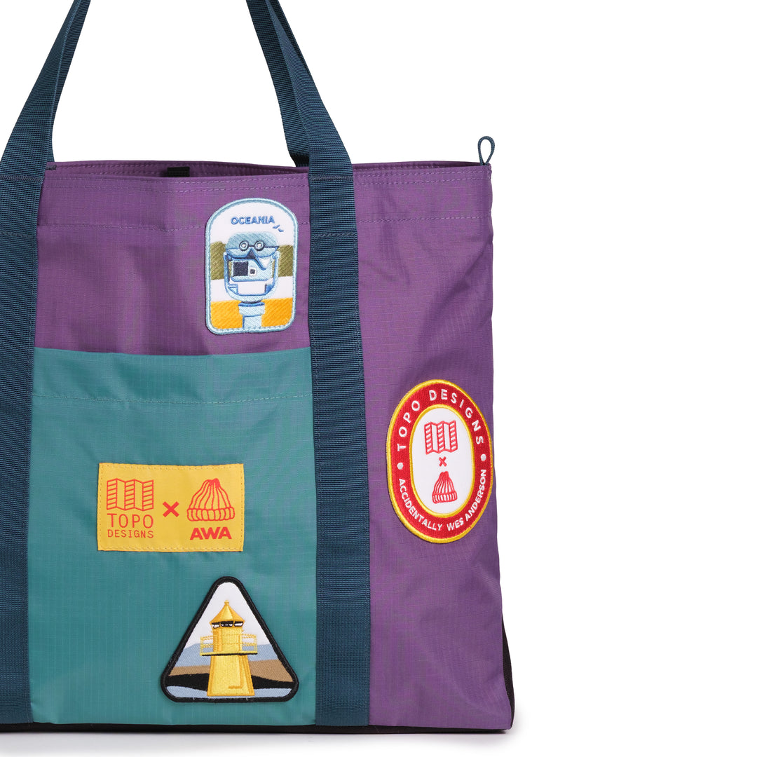 Topo Designs x AWA Mountain Essential Tote