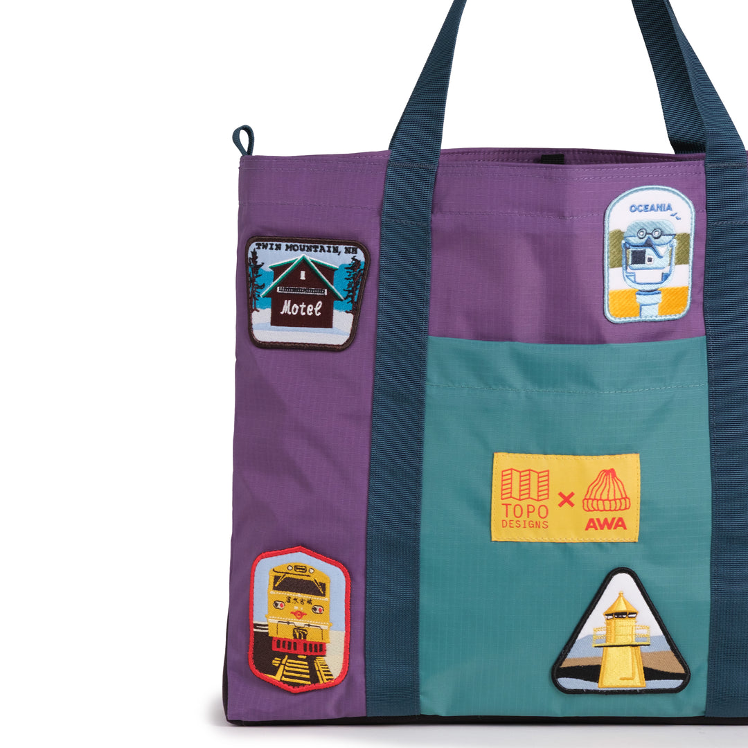 Topo Designs x AWA Mountain Essential Tote