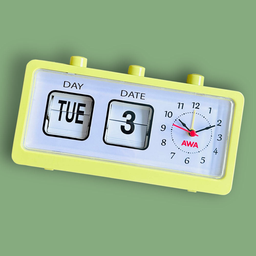 Analog Clock (Day & Date)