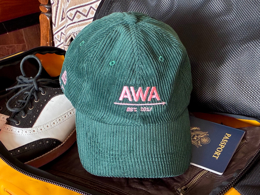 Corduroy Cap (Green)