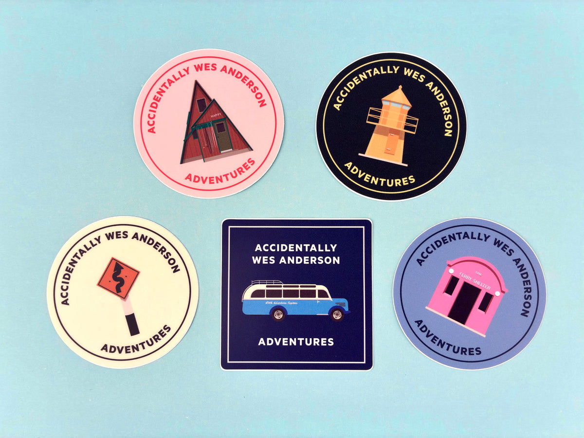 Location Sticker Pack – AccidentallyWesAnderson