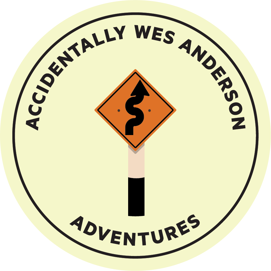 Sticker - Adventures Squiggly Sign- Big Beige (3")