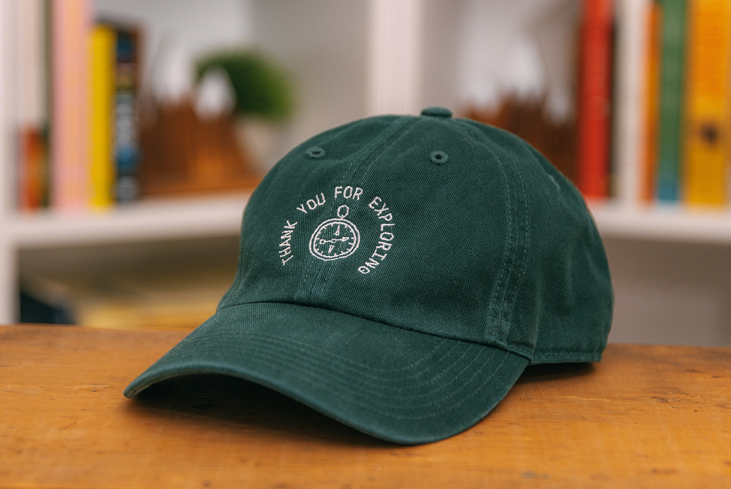 Green store dad hat