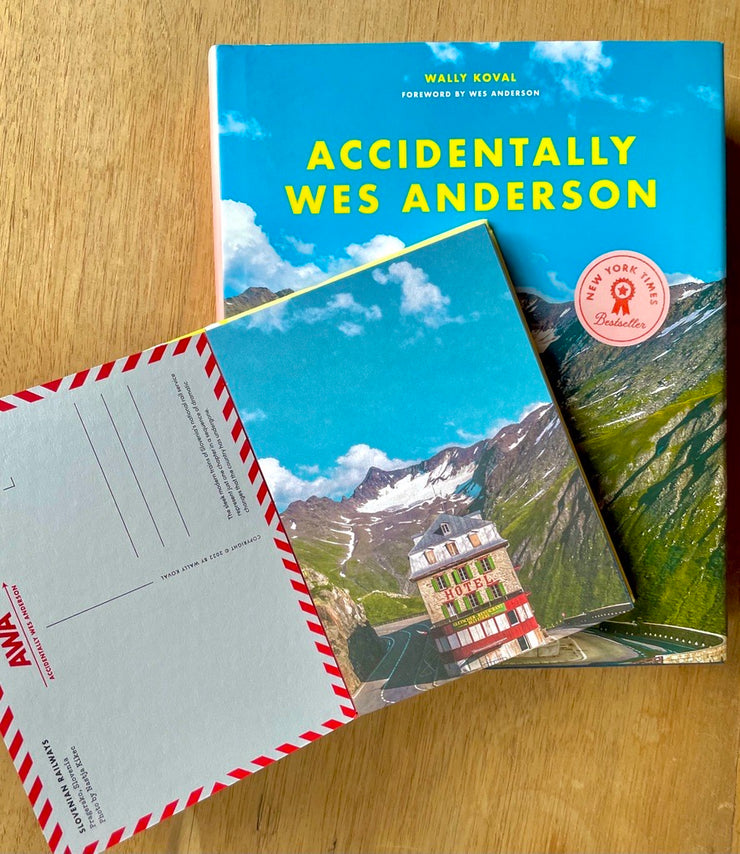 Book and Postcard Bundle -  Accidentally Wes Anderson