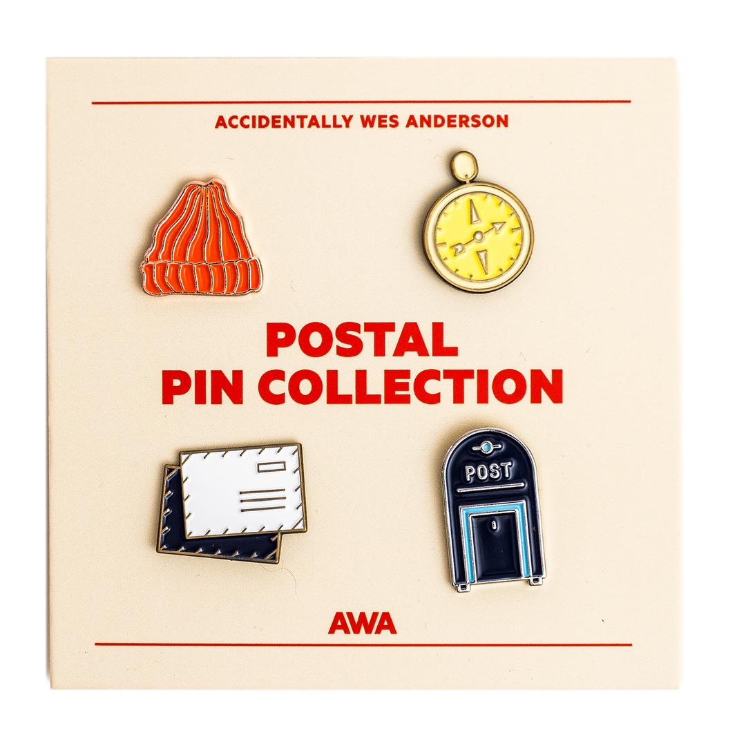 Postal Pin Collection AccidentallyWesAnderson