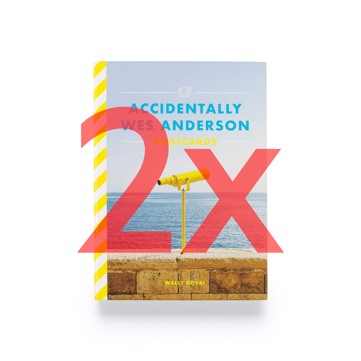 Bundle of 2 - Accidentally Wes Anderson, The Postcards